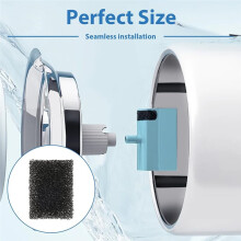 40 Pcs Pet Water Fountain Replacement Filter Sponges Cat Kitty Drink Water Filter Replace Foam Filter Pet Fountain