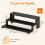 Lifewit 12 inch Display Riser, 3 Tier Perfume Cologne Organiser, 3