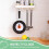 Frying Pan Clock with Fried Egg - Novelty Hanging Kitchen Cafe Wall Clock Kitchen - Green 2