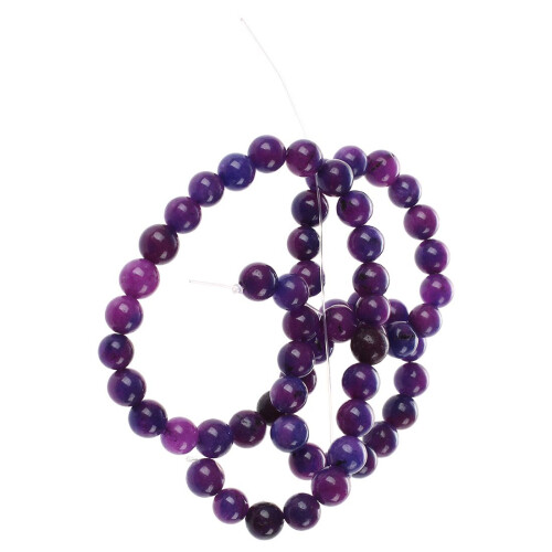 Sugilite gemstone round beads 6mm 2