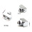 Adapter voor Duikregelaar, Functionele Connector voor Snorkeluitrusting, Lagedruk 3/8-24 Y-Adapter 6
