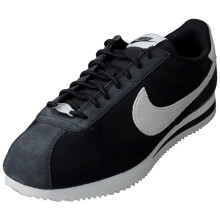 (42) Nike Herren CORTEZ PREMIUM Casual Trainers in Schwarz