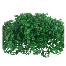 200PCS Plant Support Garden Clips Tomato Clips Supports/Connects Plants/Twine/Vines Trellis/Cages Plant Vine Green