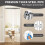 180cm Extra Tall Pet Gate Fits doors from 194240cm Tall Extendable Adj 3