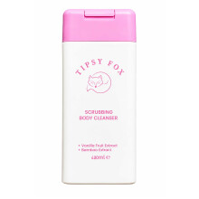 Tipsy Fox Scrubbing Body Cleanser 400ml Vanilla Fruit and Bamboo Extract