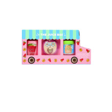 The Juice Box Bath Gift Set-Body Wash 100ml Watermelon Plum Fizzer and Body Butter Papaya