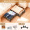 Under Bed Storage with Wheels, Underbed Large Storage Bins with Lid, Adjustable Rolling Storage Containers for Clothes 5