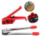 Complete PET/PP Strapping Tools Kit – Manual Banding Set with Tensioner, Sealer, 5