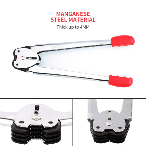 Complete PET/PP Strapping Tools Kit – Manual Banding Set with Tensioner, Sealer, 2