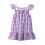 (2 Years, Purple) Beebay Y/d kariertes Kleid mit Spitzendetails Lila 1