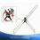 Camping Solar Panel Stand Adjustable Bracket Adjustable Pivot Mechanism Stainless Steel Construction for RV for Boat 6