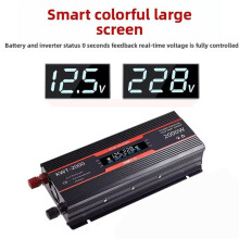 Inverter 12v to 220v Solar Inverter 2000W Portable Voltage Transformer Auto Charger Converter Car Power Inverter