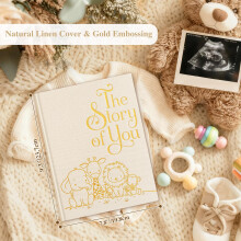 Lanpn Baby Memory Book for Boy Girl The Story of You Newborn Babys Bo