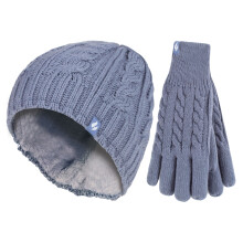 Heat Holders - Heat Holders - Winter Mütze und Handschuhe Set Damen | Gestrickt und Warm