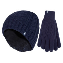 Heat Holders - Heat Holders - Winter Mütze und Handschuhe Set Damen | Gestrickt und Warm