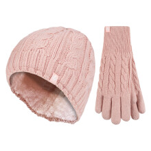 Heat Holders - Heat Holders - Winter Mütze und Handschuhe Set Damen | Gestrickt und Warm