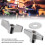 6X Drum Set Fixed Wing Nuts T Type Stand Nut Cymbal Washer Replacement Percussion Instrument Parts 8