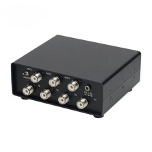 MX-304 Conmutador de Antena 3x4 para Transceptor SDR con Control Manual Conector SO-239 Unidad de Compartición de Múltiples Antenas
