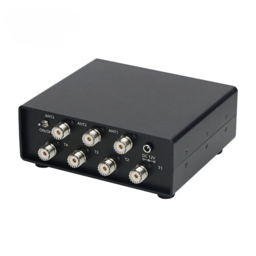 MX-304 3X4 Antenna  for SDR Transceiver with Manual Control SO-239 Connector Multi-Antenna Sharing Unit