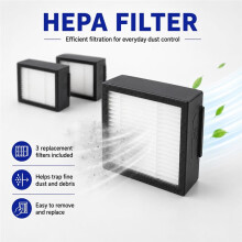 Zubehör für E-, I- und J-Serien-Saugroboter: Doppelte Multi-Oberflächenbürsten und HEPA-Filter