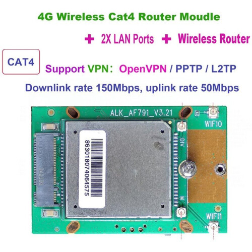 AF-791 Alka 4G Router Module, Dedicated 4G Router Module for Security Monitoring 1