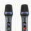 1To2 Handheld Wireless Microphone Magnetic Induction Wireless  Charging Microphone UHF Automatic Frequency Pairing 6