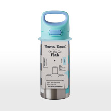 Tommee Tippee On The Go Stainless Steel Insulated Bottle Flask with Si