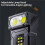 USB Rechargeable LED Flashlight Portable Magnet Work Light Super Bright Camping Light COB Emergency Flashlight 10