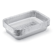 Weber Aluminum Drip Pans, Small (22 x 15.3 x 3.6) 10 Pieces, Perfectly Fitting f