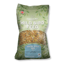 Copdock Mill Wheat Free Wild Bird Seed 20kg – Deters Pigeons – All Year-Round Bird Food – Bird Seed for Small Garden Birds Such as Robins, Black