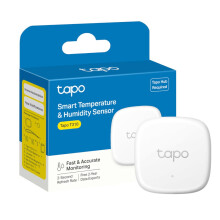 Tapo T310 Smart Humidity Meter, Room Thermometer, Hygrometer, Room Thermometer Indoor, Humidity Sensor, Hub Required, Instant Notifications, Free 2-Y