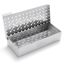 Weber Smoker Box (24 x 12 x 5cm), made of durable stainless steel, with ventilat