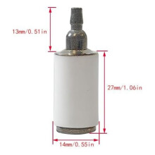 Tubo de Manguera de Combustible para Motores Pequeños Comunes de 2 Tiempos, Bombilla de Cebado, Filtro, Kit de Reparación para Motosierra,
