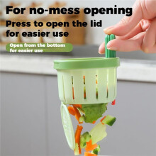 2pcs Cactus Kitchen Sink Drain Strainer with Gasket, Multi-Functional Sink Draining Basket Filter Yellow and Green