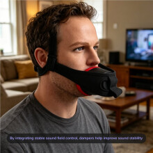 Dispositif D'Insonorisation pour Hommes, Femmes, Adultes - Générateur de Son Portable, Amortisseur Vocal Pliable