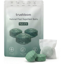 Spider & Rodent Repellent Balls | Activated with Ginger Oil & Peppermint Oil - Humane & Pet Safe Pest Repellent Balls for Rodents, Spiders and Cockro