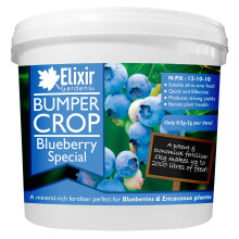 Elixir Gardens Bumper Crop Blueberry Special Fertiliser | Soluble Feed for Blueberries, Raspberry & Strawberry Plants | 1kg - 20kg Supplied in Bag or