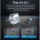 2 in 1 Wireless CarPlay Android Auto Adapter Wired to Wireless  Dongle Plug WiFi  Automatic Connection 7