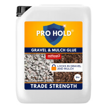 Mifica Prohold Resin Gravel Glue 5L - Trade Strength Solution for Garden Gravel,