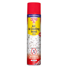 Zero In Ant & Crawling Insect Killer – 300 ml, Fast Acting Aerosol Formulation Kills Ants on Contact and Stops Them Coming Back, Effective Against W