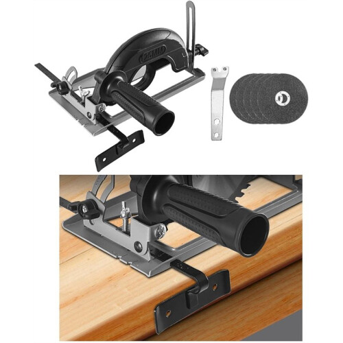 Support Universel pour Meuleuse D'Angle avec Base de Coupe Réglable, 8 Pièces pour Support de Meuleuse D'Angle Réglable de 100-125 mm 2