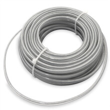 Zeqeey Heavy Duty Round Steel Core Grass Trimmer Line 0.095 inch 2.4mm x 15m Wee