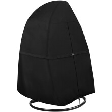Dokon Hanging Chair Cover Waterproof Outdoor Cocoon Swing Egg Chairs Covers with Zipper, Windproof Anti-UV Heavy Duty 420D Oxford Fabric Patio Garden