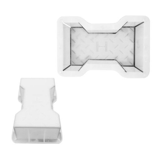 Paving Brick Mould H Shape Reusable Concrete Path Maker Mold DIY Plastic Walkway Brick Mold