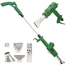Taylor & Brown 2000W 3 in 1 Electric Weed Killer Burner Wand Weeder Thermal Weeding Stick with Guide Wheel - up to 600 Degree Weeder Tool for Garden,