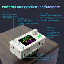 SK180X Step-/Down-Converter, Regelbare Voeding, Constante Spanning, Constante Stroom, Zonnelaadmodule