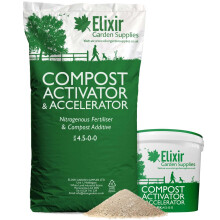 Elixir Gardens Compost Activator & Accelerator/Compost Maker 4.5-0-0 Various Sizes 250g-25kg | 10kg Bag | Treats over 74sqm