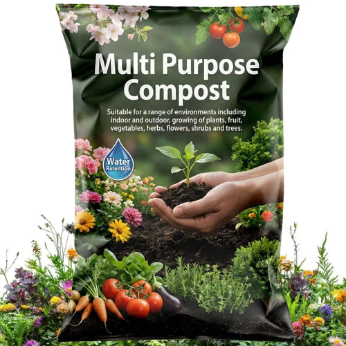 60 Litre Multi-Purpose Compost For General Garden Use