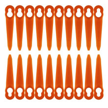 FourShow 100Pcs Replacement Plastic Blades Compatible with STIHL Polycut 2-2 Polycut 3-2 FSA 45 FSA 57 FSE 52 strimmer, SWIFT 40V Grass Trimmer