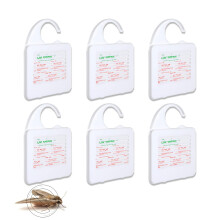 6 Hanging Moth Repellent for Wardrobes, Kills Moths Larvae and Eggs, Moth Killer for Protect Clothes in Wardrobes & Drawers, Highly Effective 6 Month